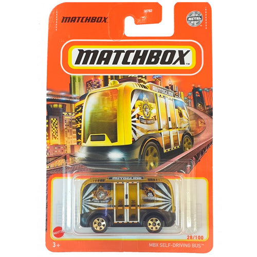 Matchbox Bus Pack Matchbox MBX Self-Driving Bus (GVX38) 1:64 Scale (Card Tatty) – AGR Models