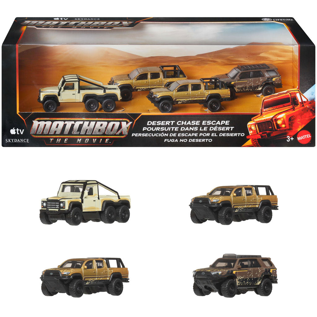 Matchbox Collectors Multipack - Matchbox The Movie Desert Chase Escape