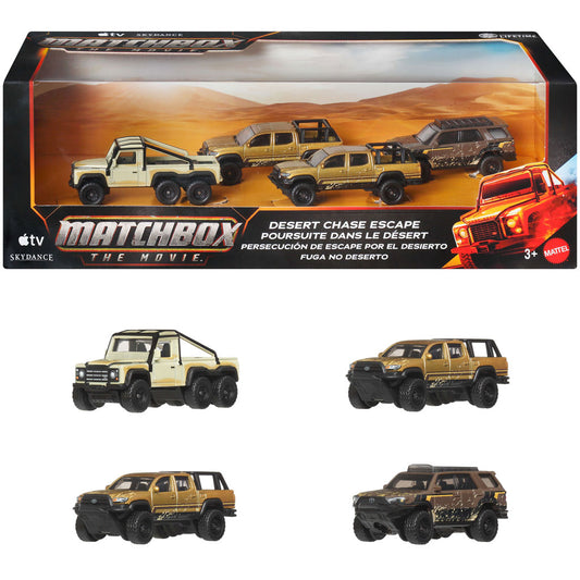 Matchbox Collectors Multipack - Matchbox The Movie Desert Chase Escape
