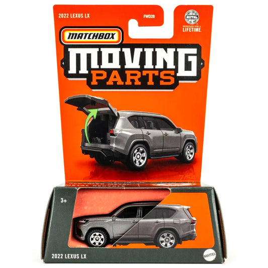 Matchbox Moving Parts 2024 - 2022 Lexus LX Grey (1:64)