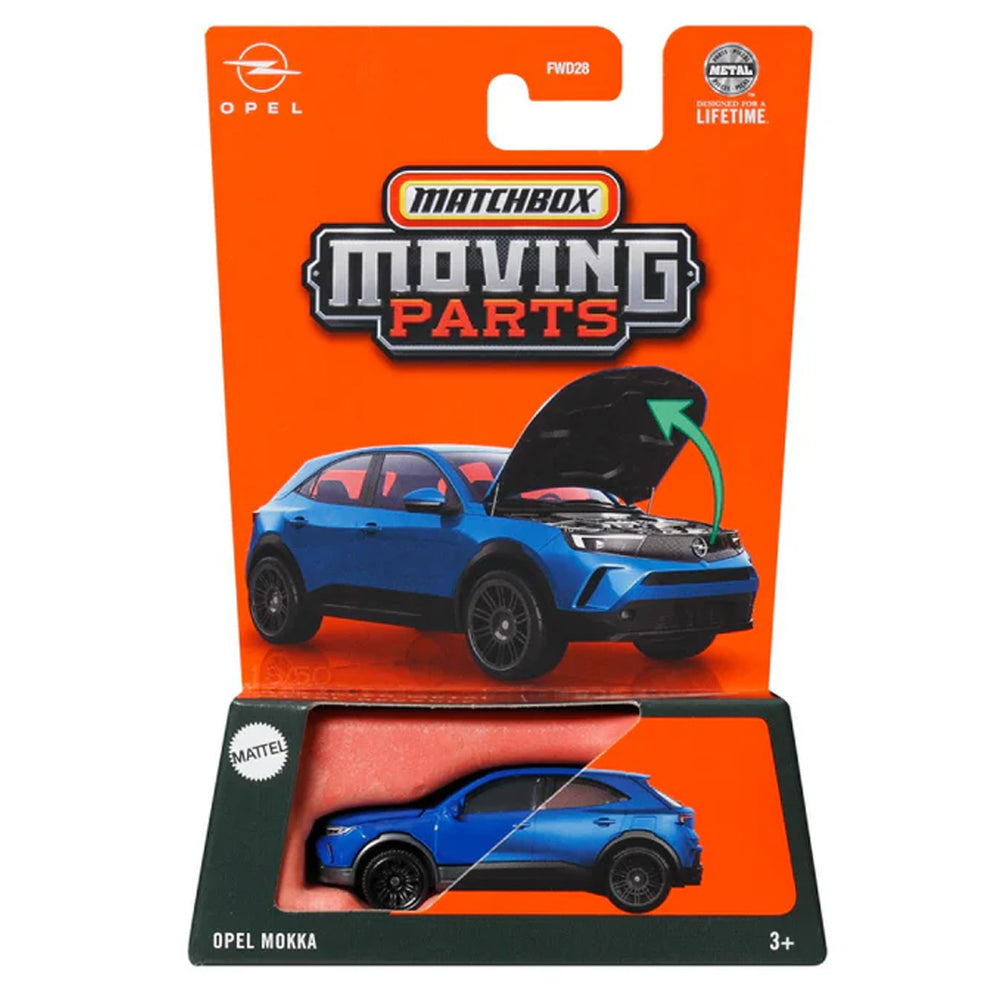 Matchbox Moving Parts 2025 - Opel Mokka Blue (1:64 Scale) – AGR Models