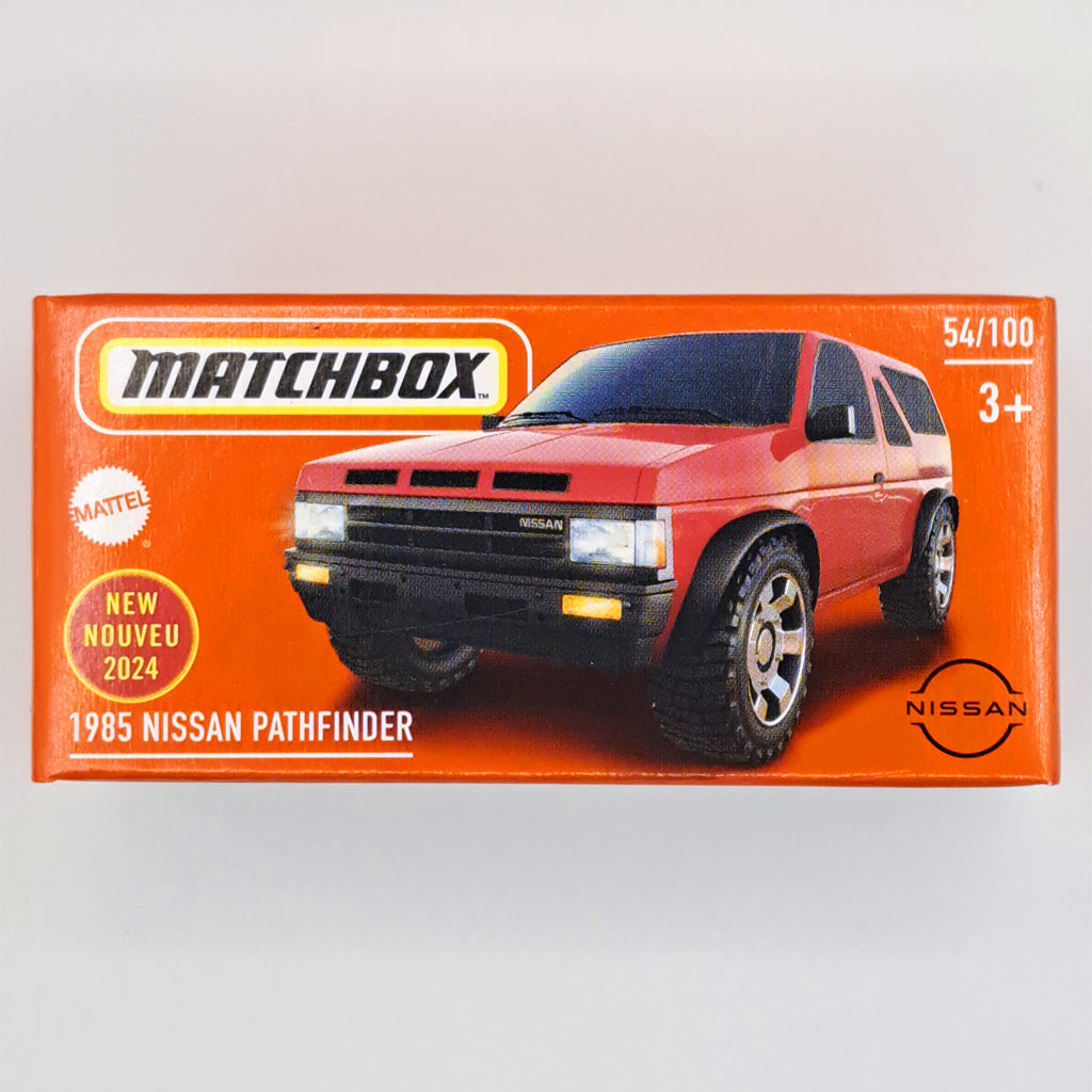 Matchbox Pathfinder Matchbox Power Grabs - 1985 Nissan Pathfinder Red (HVP57) (1:64) – AGR ...