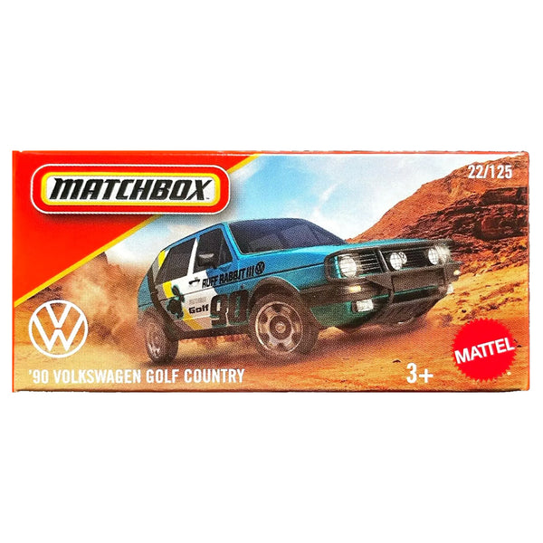 Matchbox Power Grabs - '90 Volkswagen Golf Country Blue (JBV84) – AGR ...
