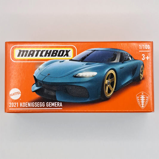 Matchbox Power Grabs - 2021 Koenigsegg Gemera (HVP63) (1:64)