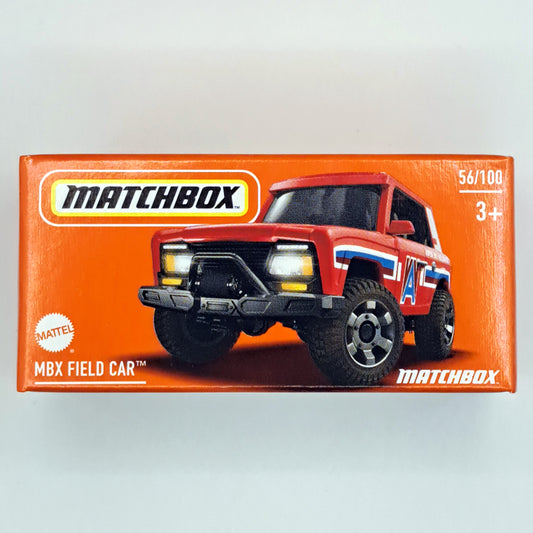 Matchbox Power Grabs - MBX Field Car Red (HVR24) (1:64)