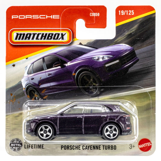 Matchbox - Porsche Cayenne Turbo Violet (2025 MBX Road Trip) (SC)