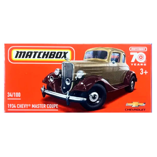 Matchbox Power Grabs - 1934 Chevy Master Coupe (HLF39) (1:64)