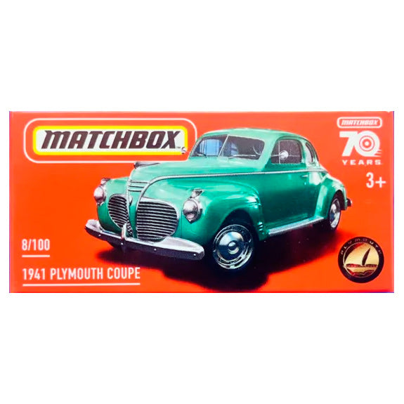Matchbox Power Grabs - 1941 Plymouth Coupe (HLD52) (1:64)