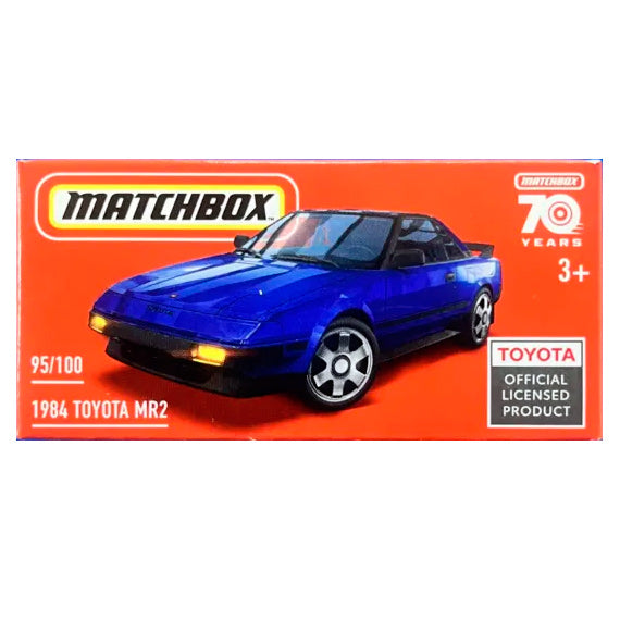 Matchbox Power Grabs - 1984 Toyota MR2 (HLF40) (1:64)