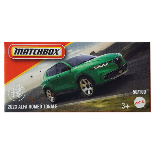 Matchbox Power Grabs - 2023 Alfa Romeo Tonale Green (JFT00) (1:64)