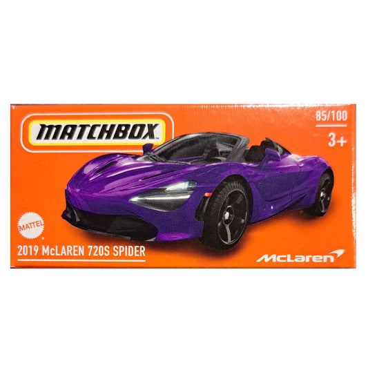 Matchbox Power Grabs - 2019 McLaren 720S Spider (HVR27)