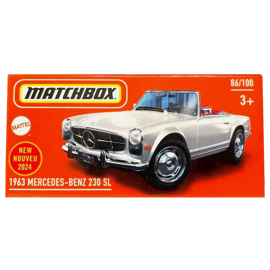 Matchbox Power Grabs - 1963 Mercedes-Benz 230 SL (HVP51) (1:64)