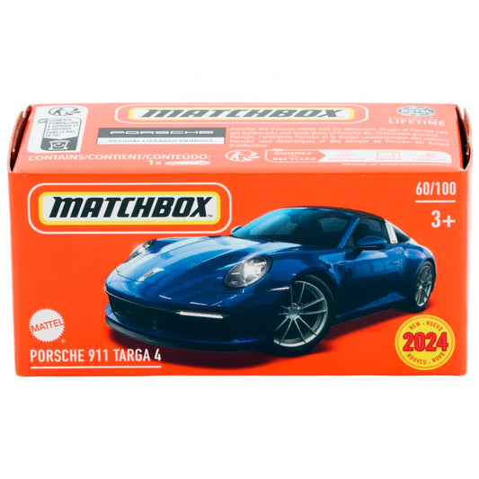 Matchbox Power Grabs - Porsche 911 Targa 4 (HVP40) (1:64)