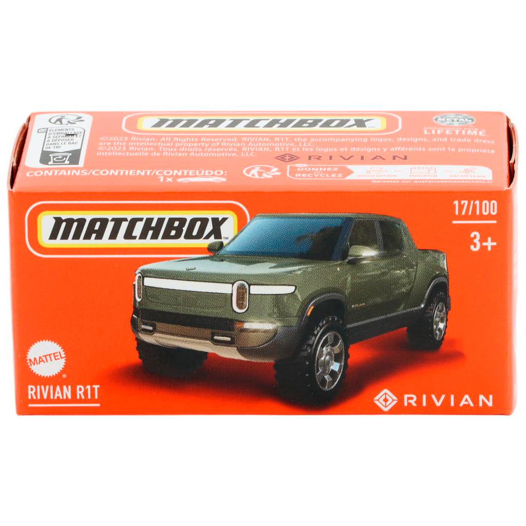 Matchbox Power Grabs - Rivian R1T (HLD73) (1:64) – AGR Models