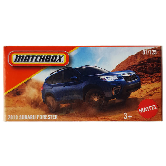 Matchbox Power Grabs - 2019 Subaru Forester Dark Blue (JBV81) (1:64)