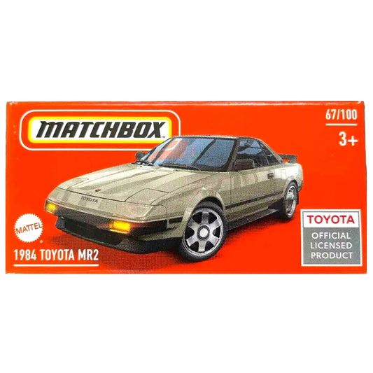 Matchbox Power Grabs - 1984 Toyota MR2 Champagne (HVR29) (1:64)