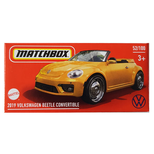 Matchbox Power Grabs - 2019 Volkswagen Beetle Convertible (HVR17) (1:64)