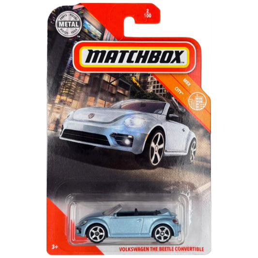 Matchbox 2019 Volkswagen The Beetle Convertible Light Blue (GKK38)