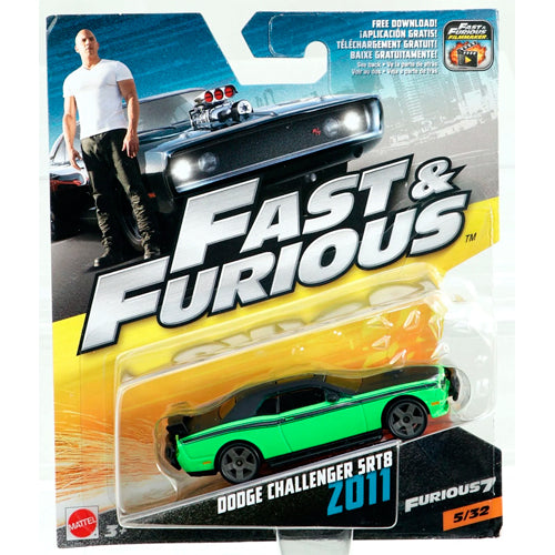 Mattel Fast & Furious 1:55 Series - 2011 Dodge Challenger SRT8
