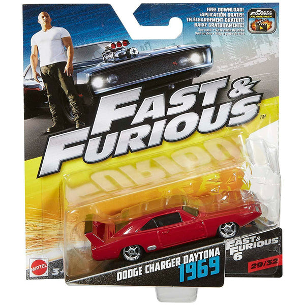 Mattel Fast & Furious 1:55 Series - 1969 Dodge Charger Daytona