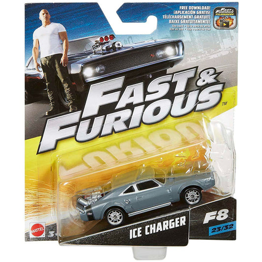 Mattel Fast & Furious 1:55 Series - Dom's Ice Charger