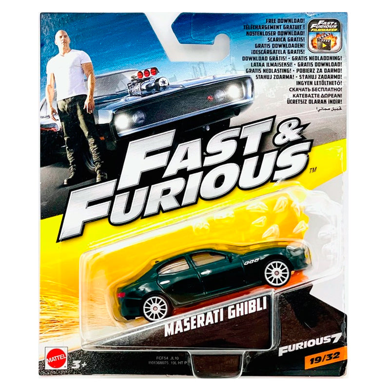 Mattel Fast & Furious 1:55 Series - Maserati Ghibli
