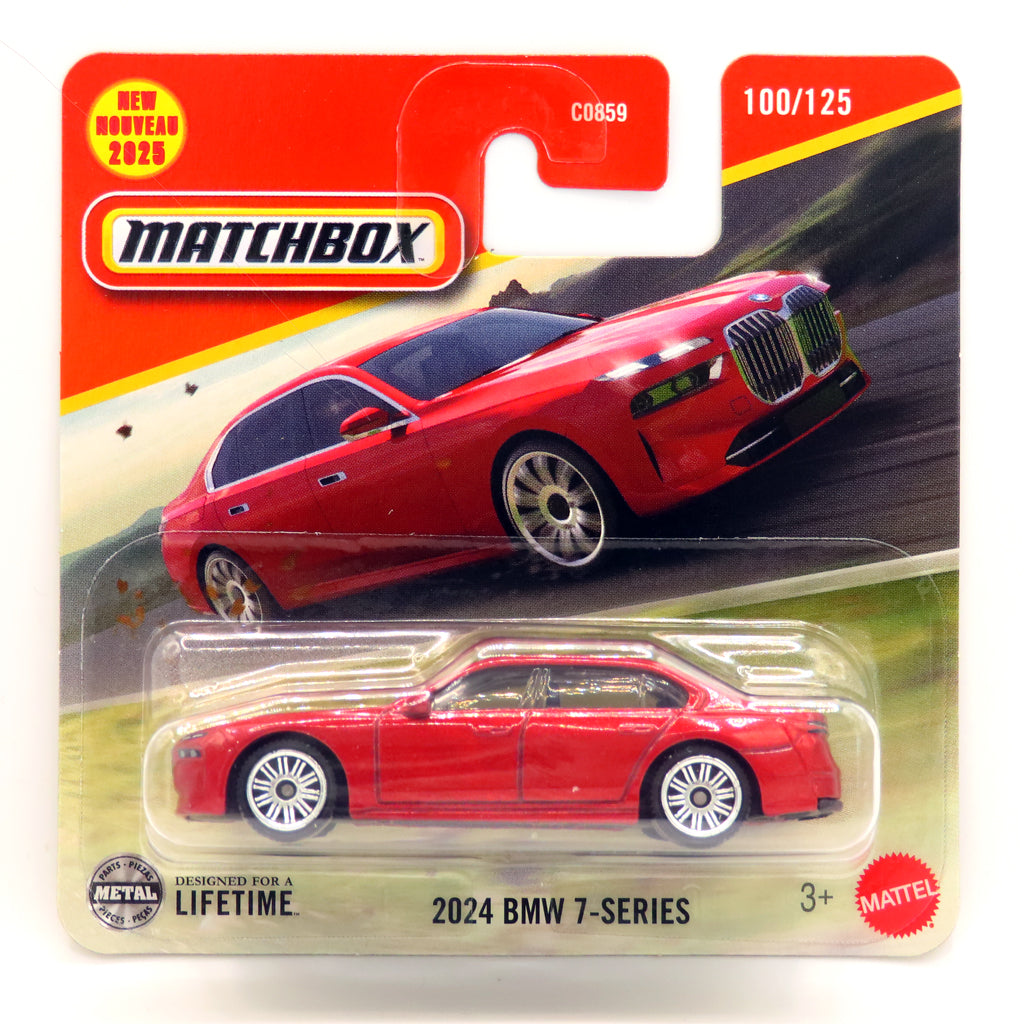 Matchbox - 2024 BMW 7-Series Red (SC) MBX Road Trip (JBR06)