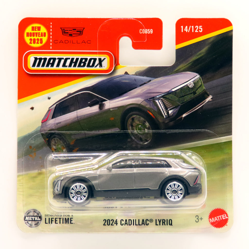 Matchbox - 2024 Cadillac Lyriq Grey (SC) MBX Road Trip (JBR16)