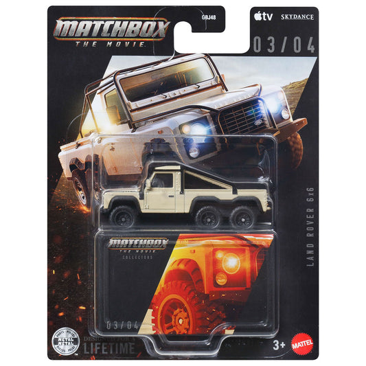 Matchbox Collectors Series 2026 - Land Rover 6x6 (Matchbox The Movie)