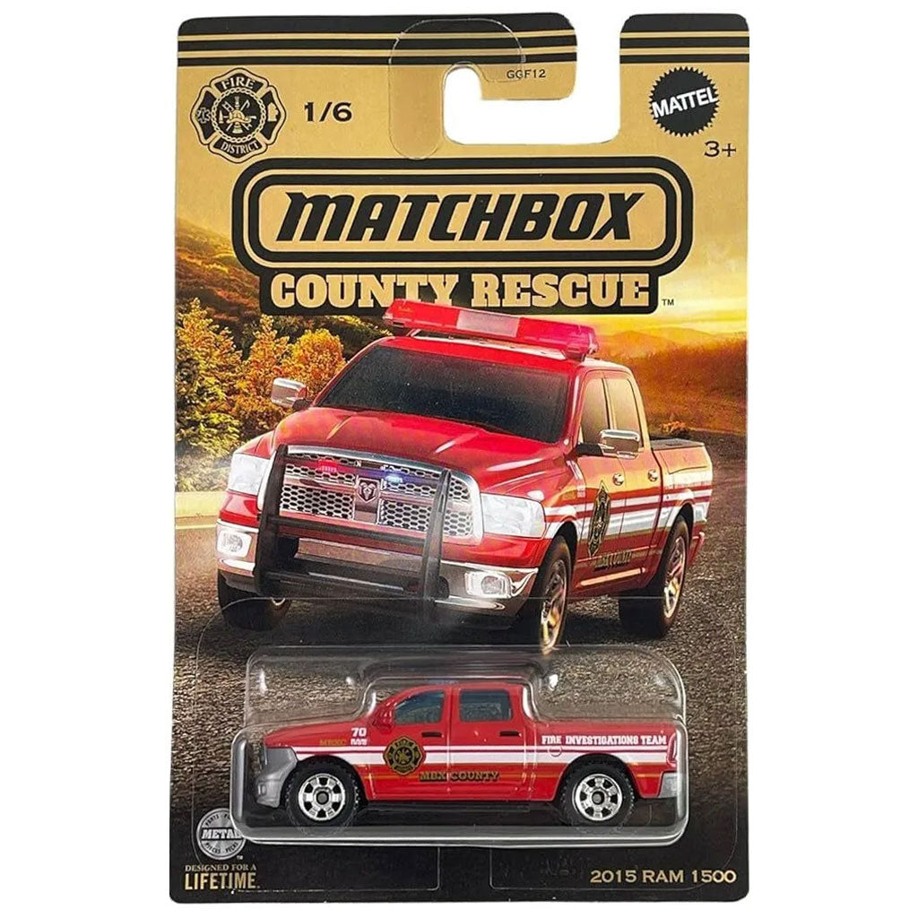Matchbox County Rescue Series - 1/6 - 2015 RAM 1500 (HVR89) (1:64)