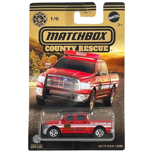 Matchbox County Rescue Series - 1/6 - 2015 RAM 1500 (HVR89) (1:64)