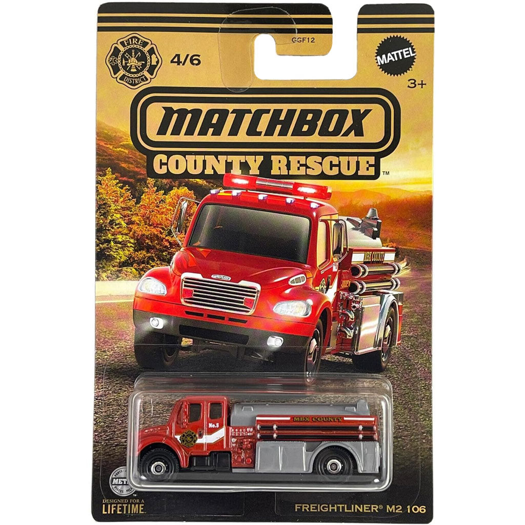 Matchbox County Rescue Series - 4/6 - Freightliner M2 106 (HVR92)