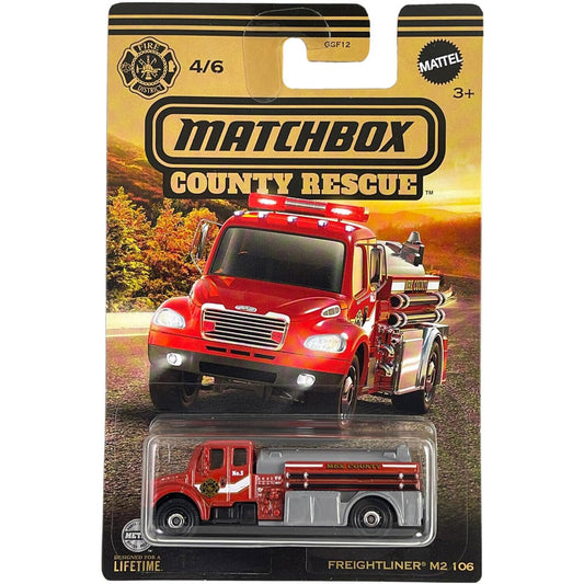 Matchbox County Rescue Series - 4/6 - Freightliner M2 106 (HVR92)