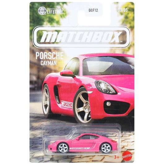 Matchbox European Series 2026 - Porsche Cayman Pink (JJR57)