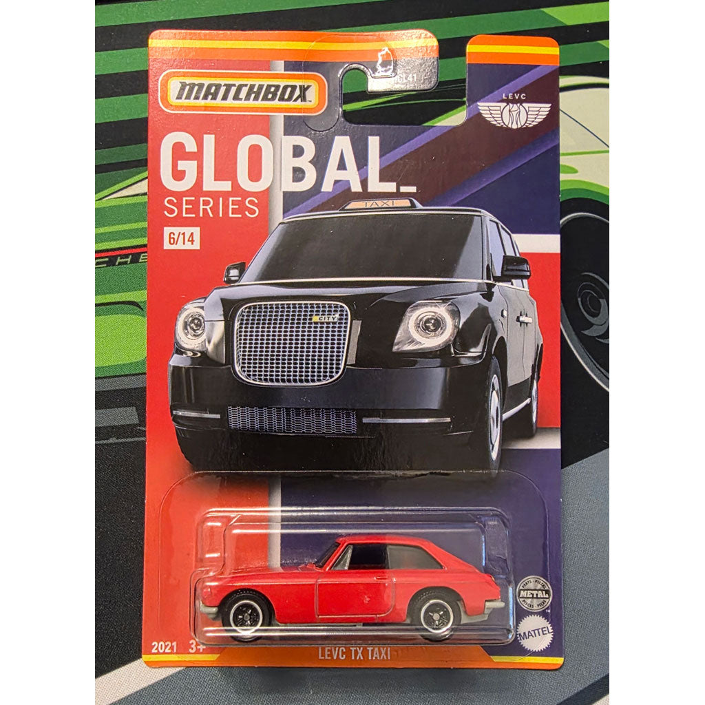 Matchbox Global Series 2021 - 1971 MGB GT Coupe Red (Card Error)