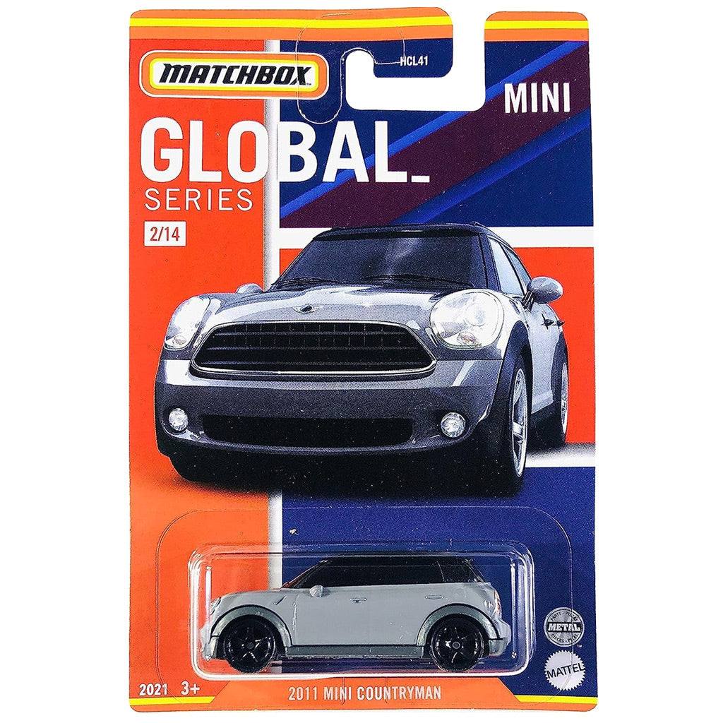 Matchbox Global Series 2021 - 2/14 - 2011 MINI Countryman Grey (1:64)