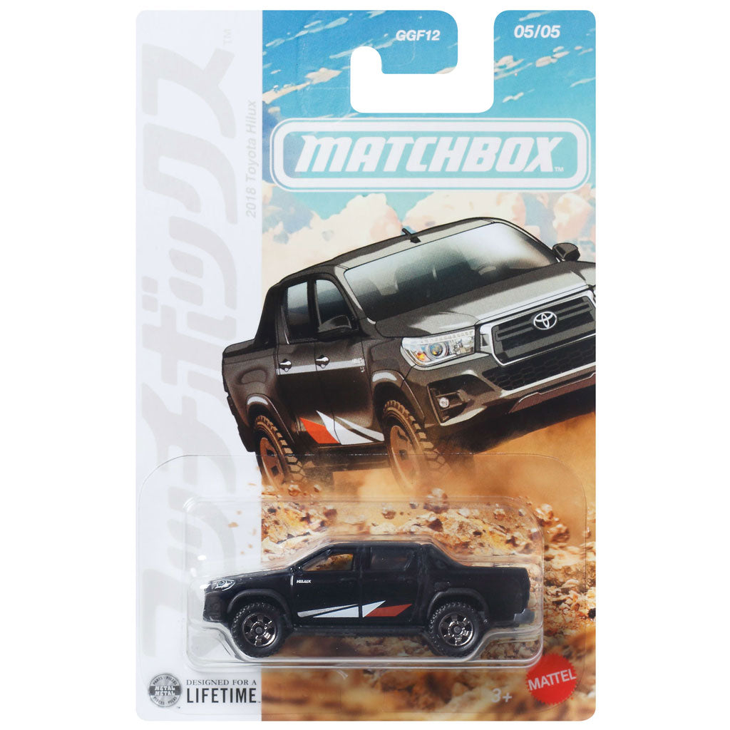Matchbox Japan Series 2026 - 2018 Toyota Hilux Black (JJR69) (1:64)