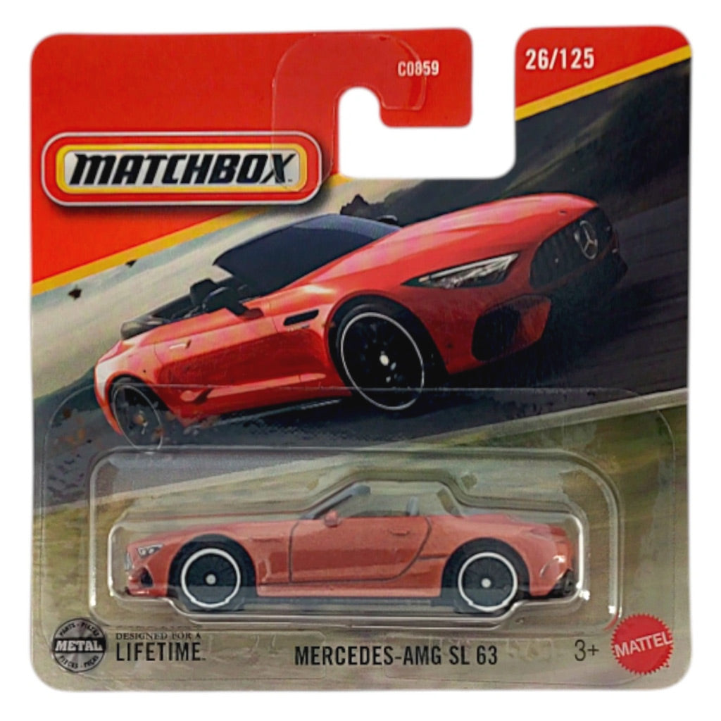 Matchbox - Mercedes-AMG SL 63 Orange (2025 MBX Road Trip) SC (1:64)