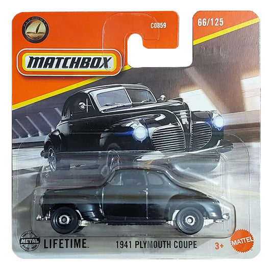 Matchbox - 1941 Plymouth Coupe Black (SC) 2025 MBX Showroom (JBR82)