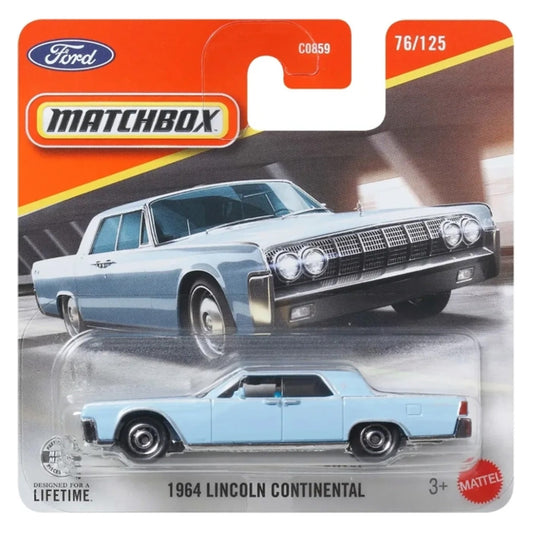 Matchbox - 1964 Lincoln Continental Powder Blue (SC) 2026 MBX Showroom