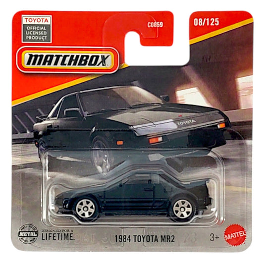 Matchbox - 1984 Toyota MR2 Black (SC) 2025 MBX Showroom (JBR86)