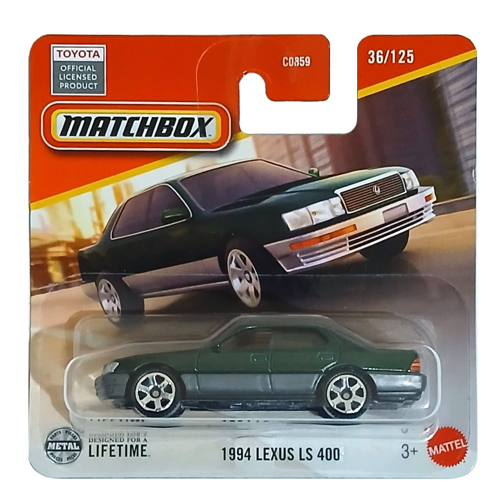 Matchbox - 1994 Lexus LS 400 Dark Green (SC) 2025 MBX Metro (JBR47)