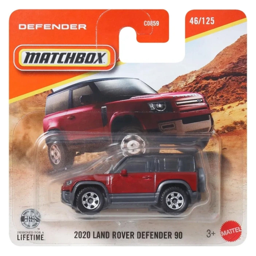 Matchbox - 2020 Land Rover Defender 90 Maroon (SC) 2026 MBX Adventure