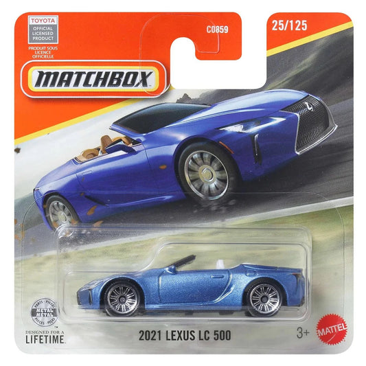 Matchbox - 2021 Lexus LC 500 Blue (SC) 2026 MBX Road Trip (JHN92)