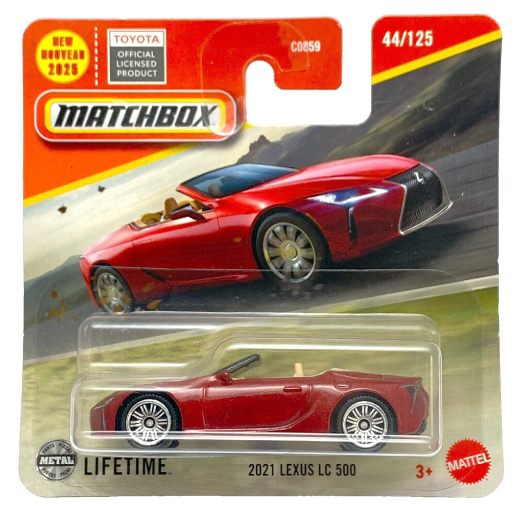 Matchbox - 2021 Lexus LC 500 Red (SC) 2025 MBX Road Trip (JBR13)