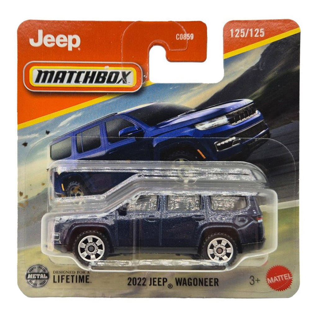 Matchbox - 2022 Jeep Wagoneer Blue (SC) 2025 MBX Road Trip (JBR87)