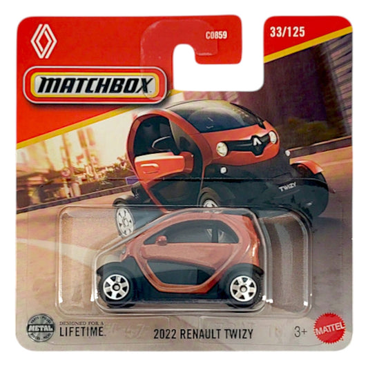 Matchbox - 2022 Renault Twizy Orange (SC) 2025 MBX City (JBR38)