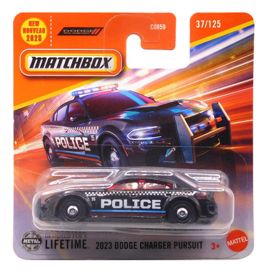 Matchbox - 2023 Dodge Charger Pursuit Black (SC) 2025 MBX Rescue