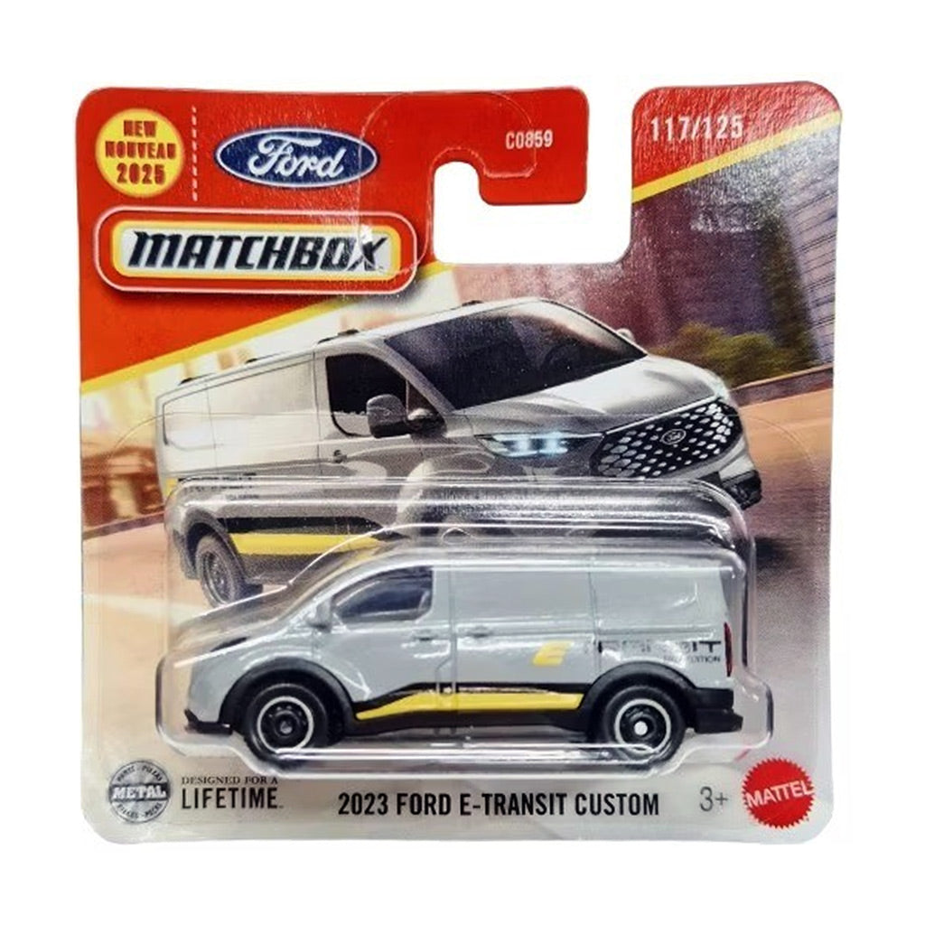 Matchbox - 2023 Ford E-Transit Custom Grey (SC) 2025 MBX City (JBR29)