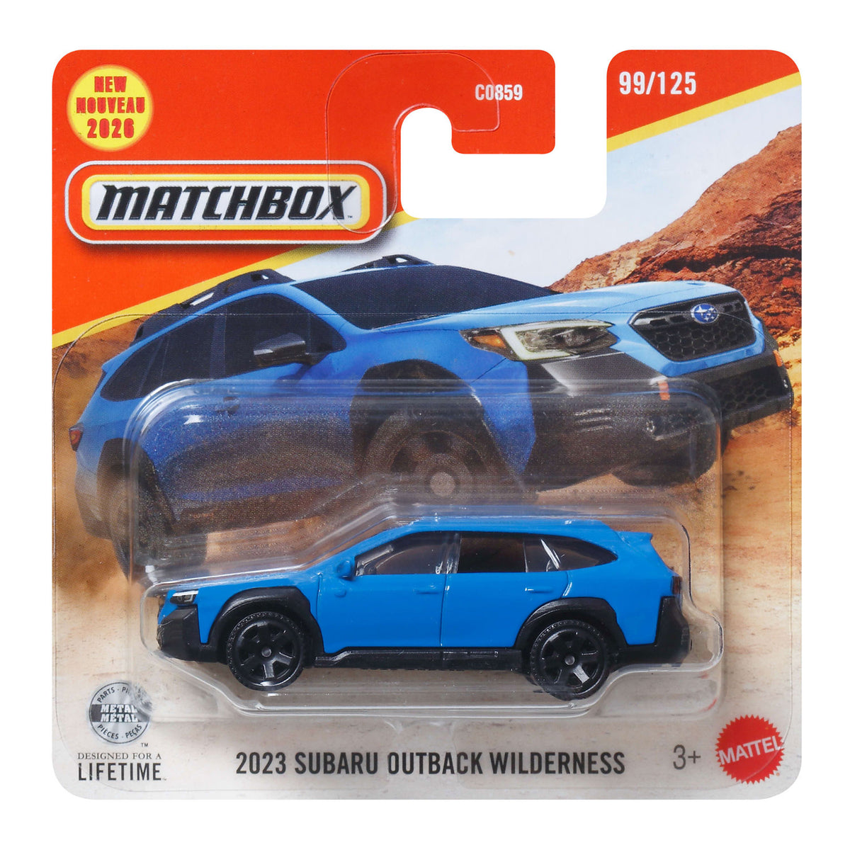 Matchbox - 2023 Subaru Outback Wilderness Blue (SC) 2026 MBX Adventure
